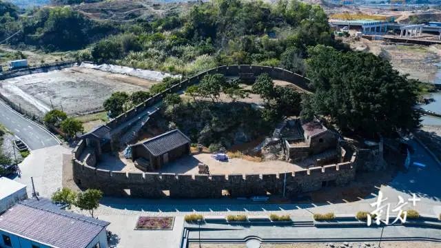 长沙炮台。 图片