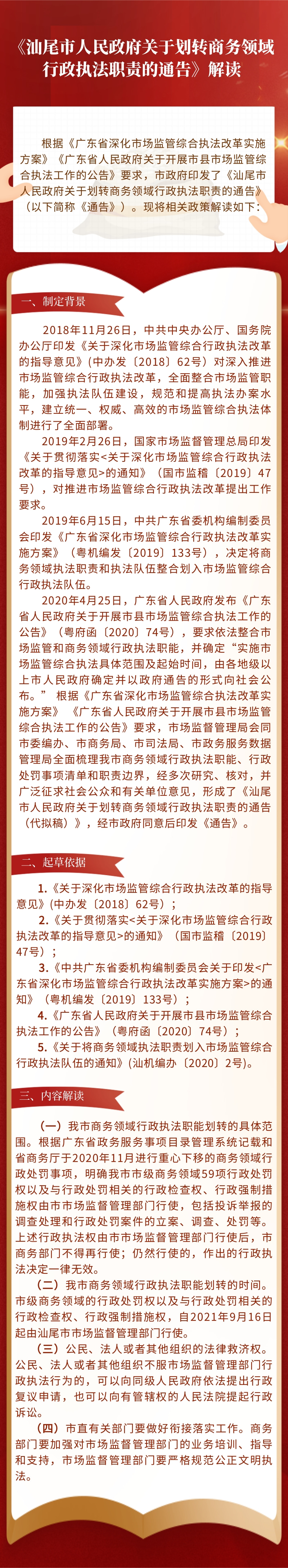 《汕尾市人民政府关于划转商务领域行政执法职责的通告》解读.jpg